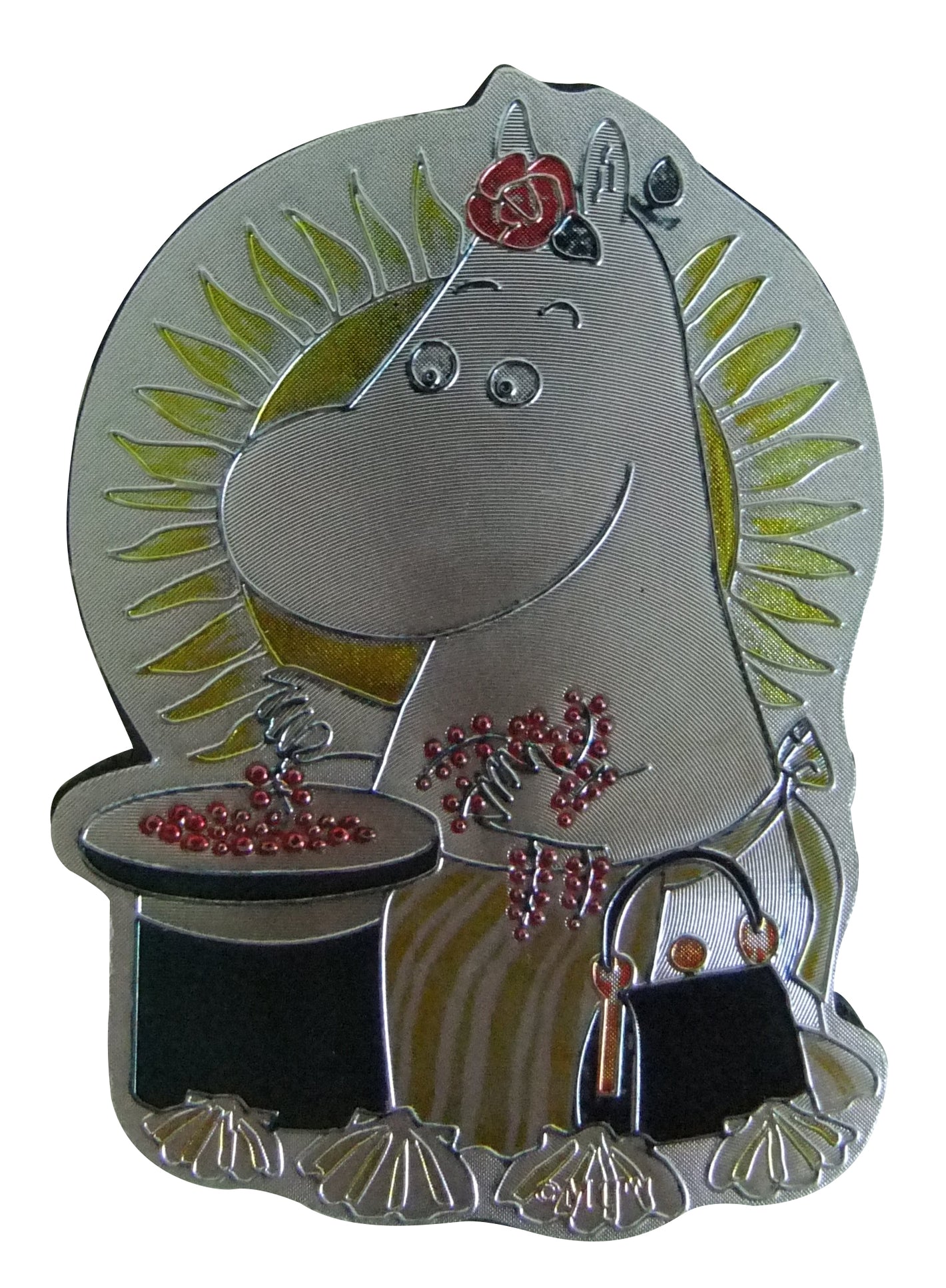Moomin aluminum magnet