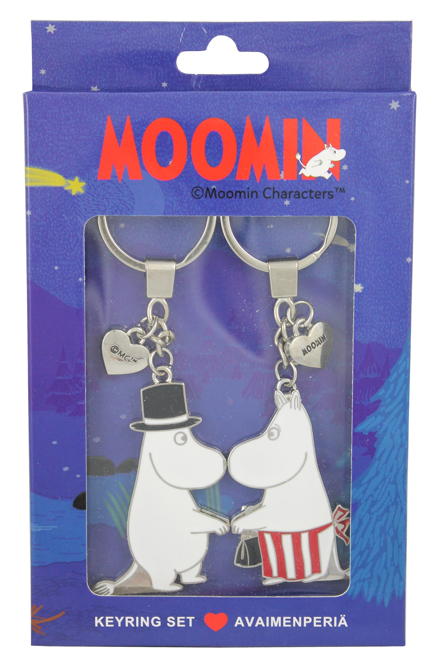 Moomin keychain set