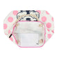 MINNIE Soleil Elegance Strandtaske med Polkadot Mønster - Dsignhouse