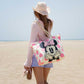 MINNIE Soleil Elegance Strandtaske med Polkadot Mønster - Dsignhouse