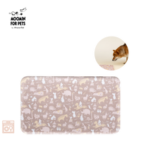 Mumitroldene dækkeserviet af krydsfiner 50 x 29,5 cm - beige - Dsignhouse