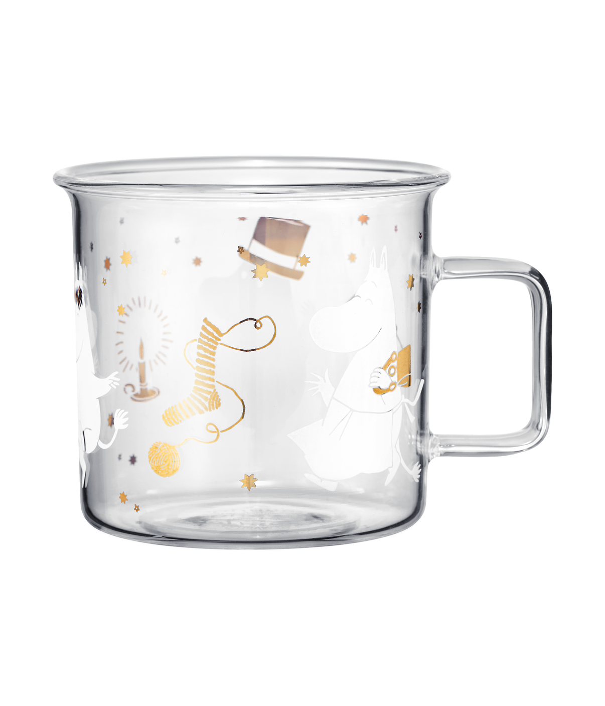 Mumitroldene glaskrus - Sparkling Stars 3,5 dl - Dsignhouse