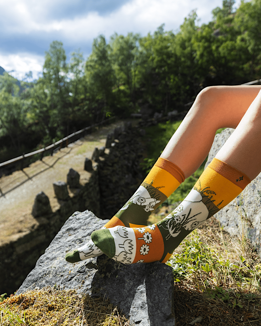 Mumitroldene Babies Blue Crew L/XL - L/XL - Dsignhouse