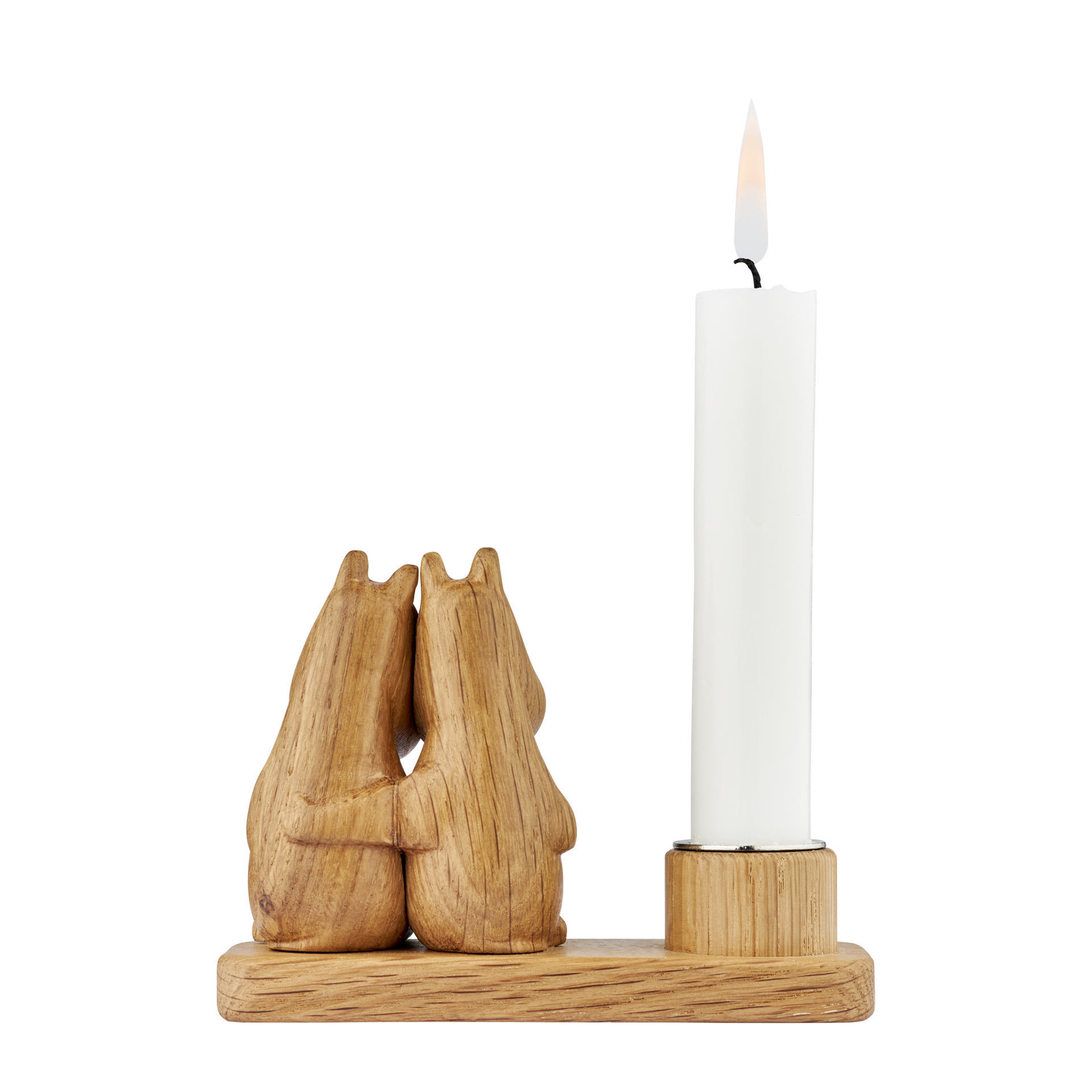 Mumitroldene HUG Lysestage 7,5cm FSC egetræ - Dsignhouse