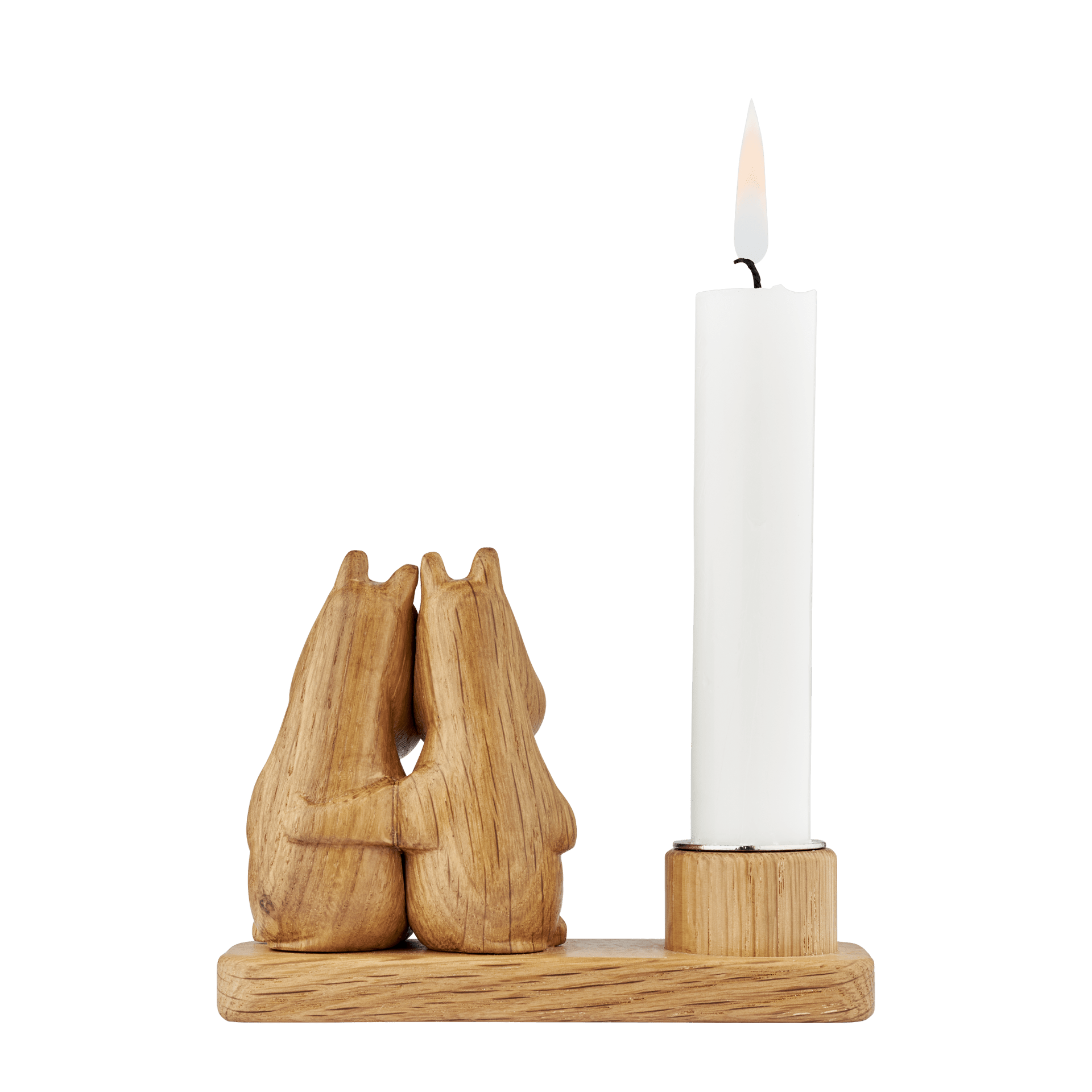 Mumitroldene HUG Lysestage 7,5cm FSC egetræ - Dsignhouse