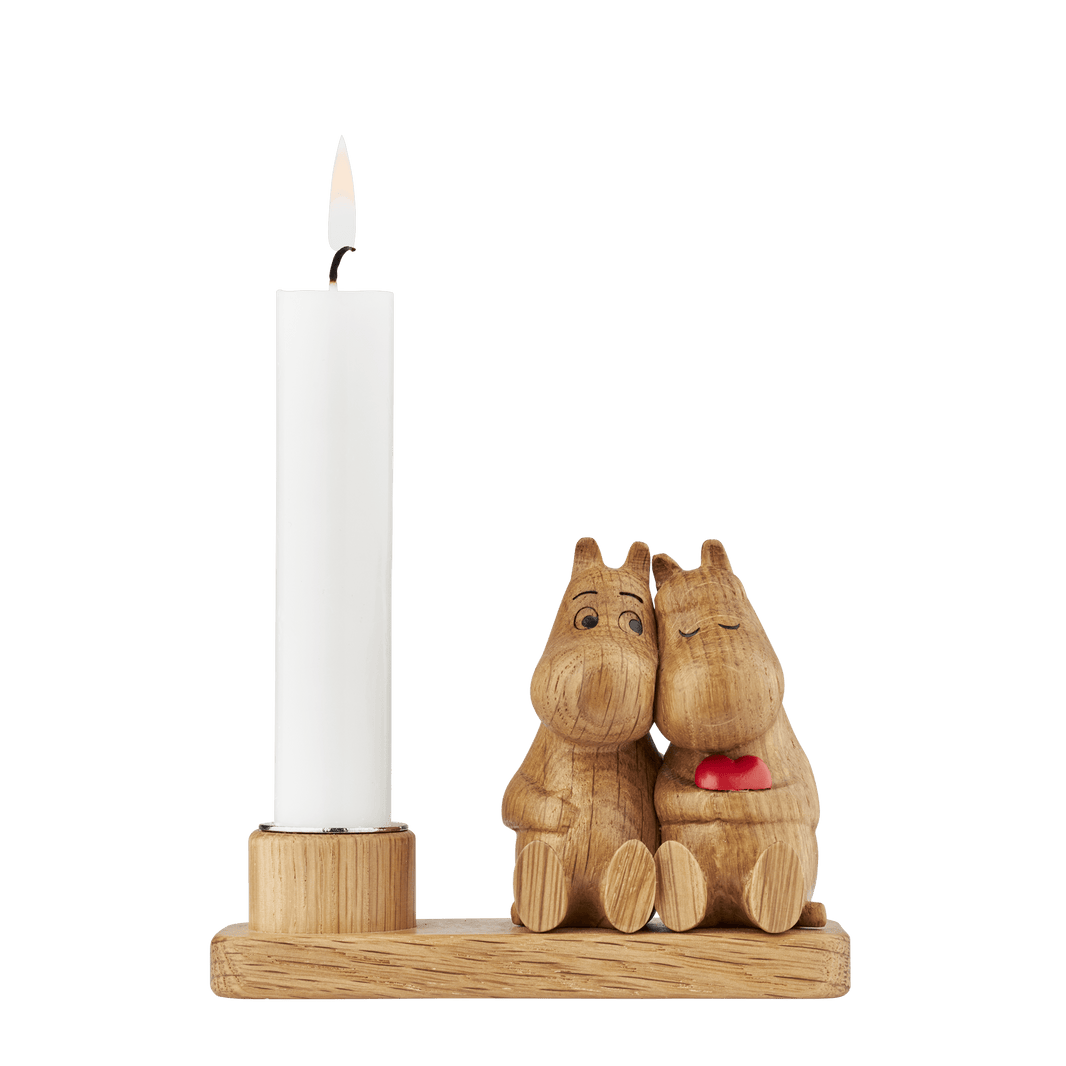 Mumitroldene HUG Lysestage 7,5cm FSC egetræ - Dsignhouse