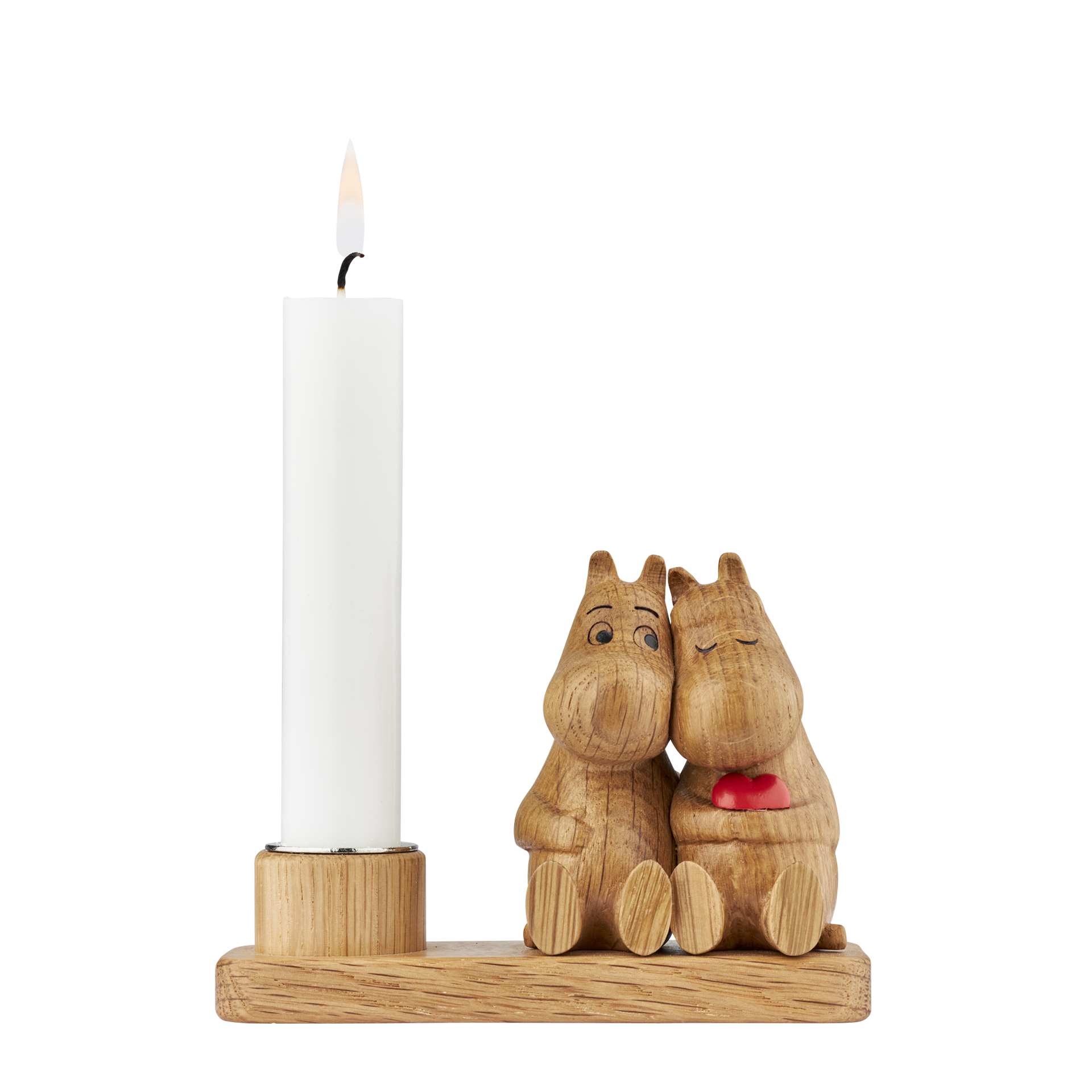 Mumitroldene HUG Lysestage 7,5cm FSC egetræ - Dsignhouse