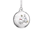 Mumitroldene julekugle Snefnug 7cm - Dsignhouse