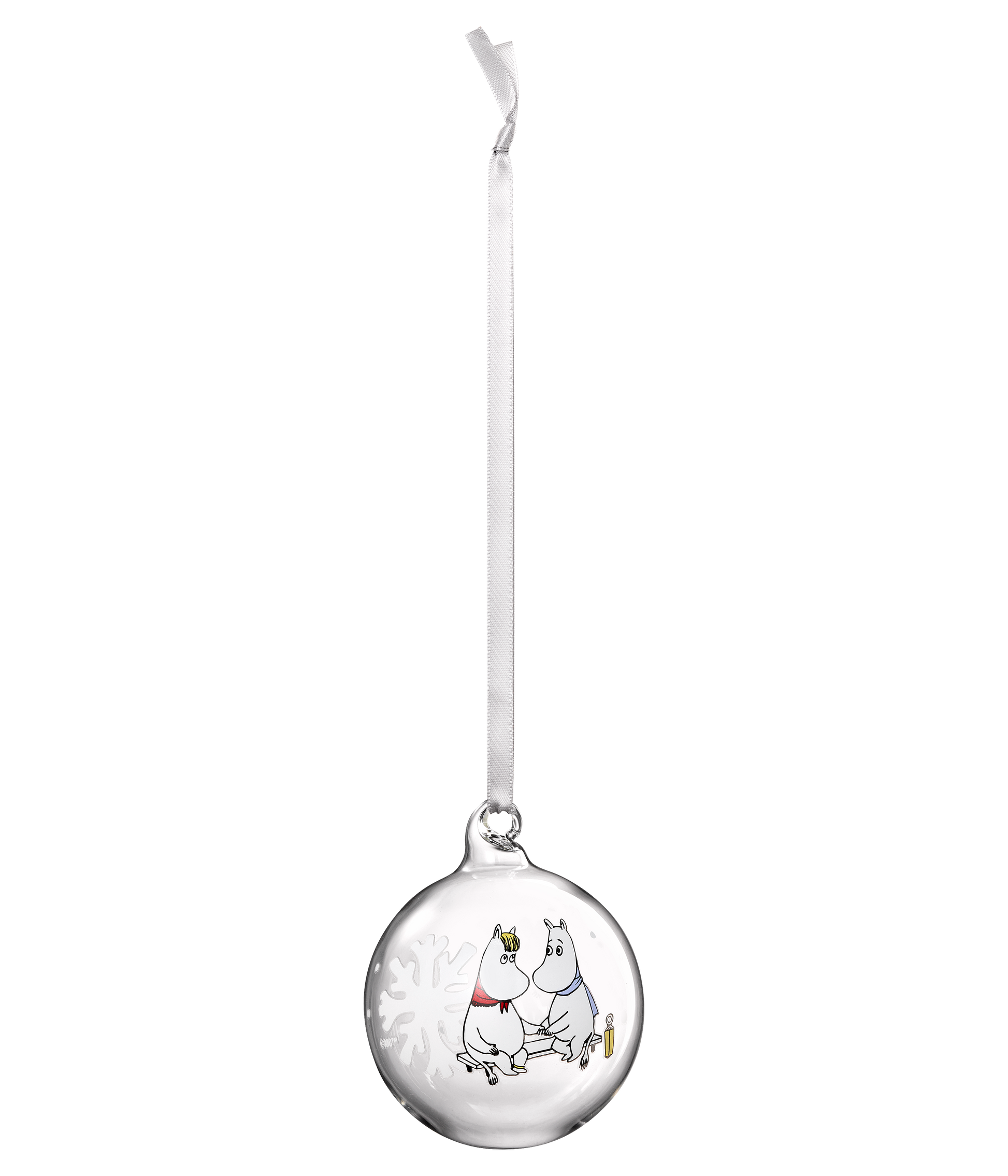 Mumitroldene julekugle Snefnug 7cm - Dsignhouse