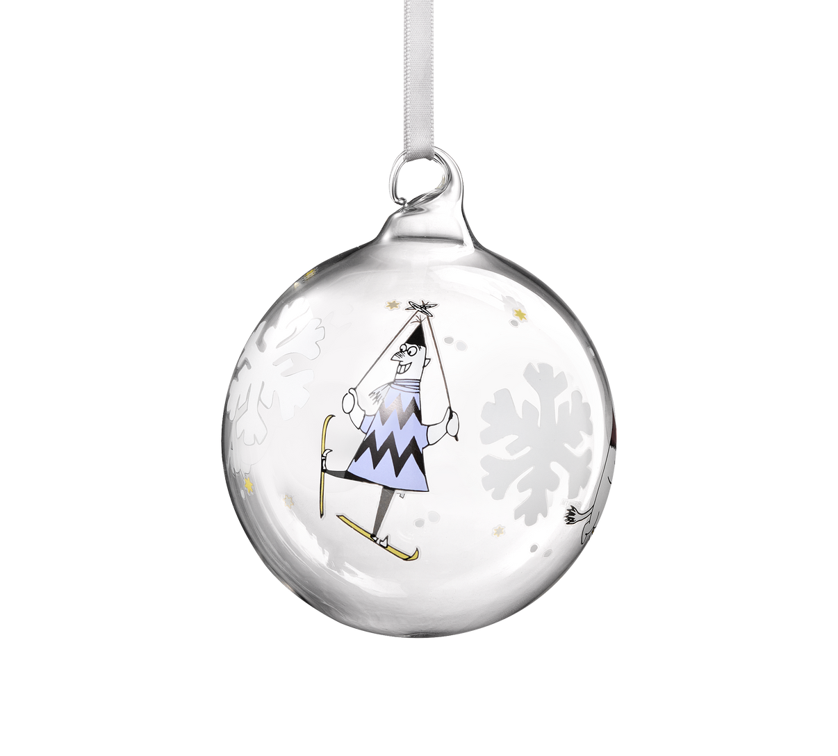 Mumitroldene julekugle Snefnug 9cm - Dsignhouse