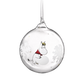 Mumitroldene julekugle Snefnug 9cm - Dsignhouse