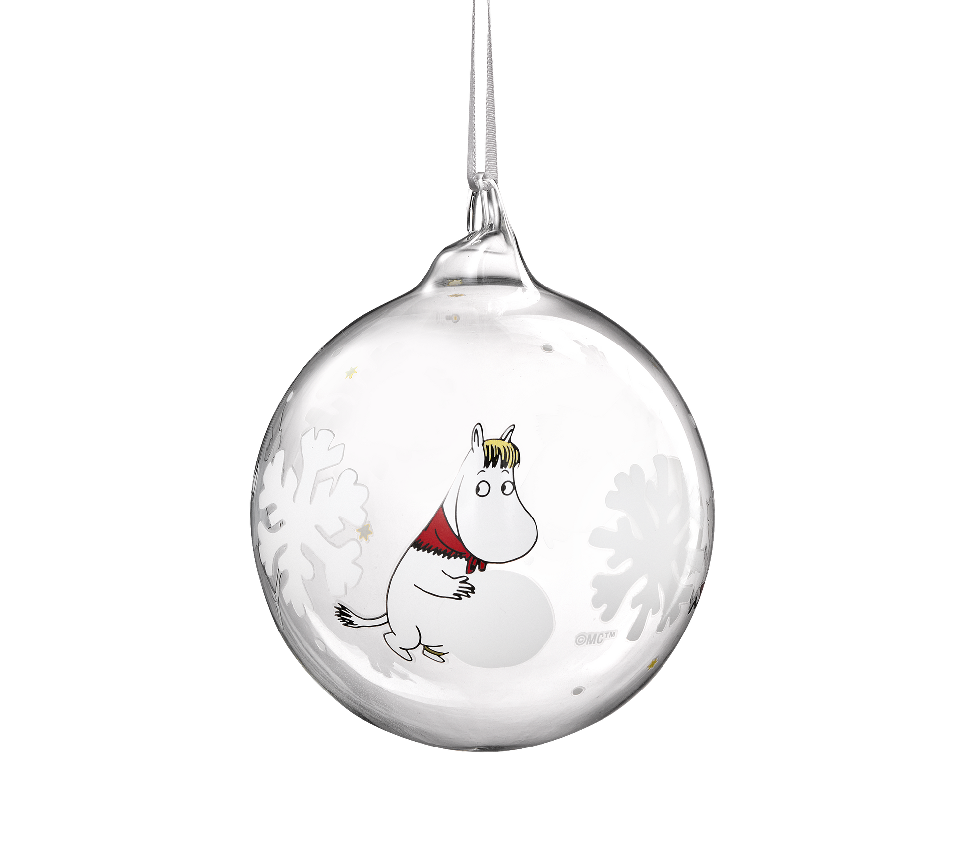 Mumitroldene julekugle Snefnug 9cm - Dsignhouse