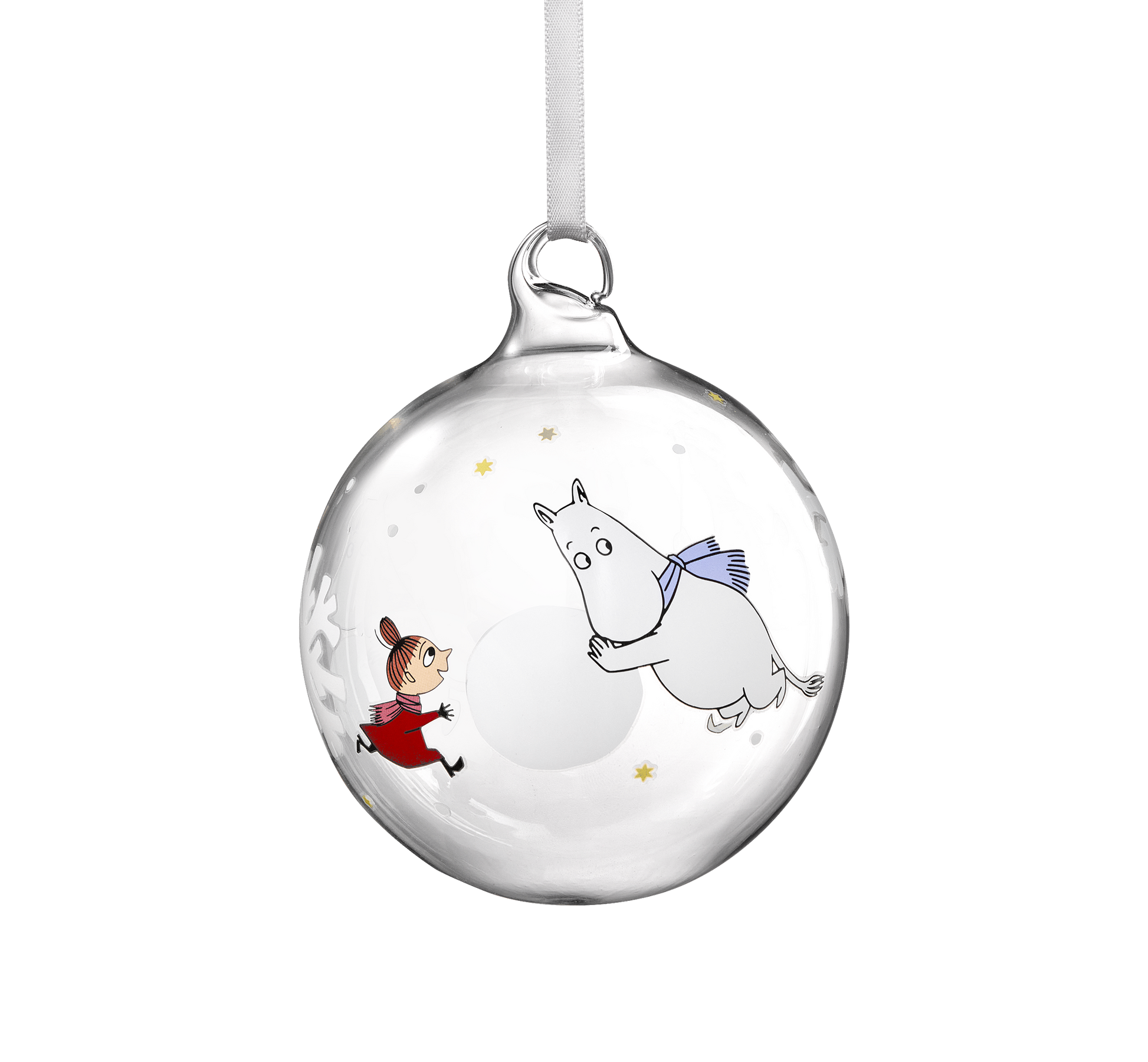 Mumitroldene julekugle Snefnug 9cm - Dsignhouse