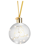 Mumitroldene Julekugle med LED-lys Mumi 80 11cm - Dsignhouse