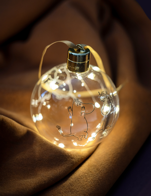 Mumitroldene Julekugle med LED-lys Mumi 80 11cm - Dsignhouse