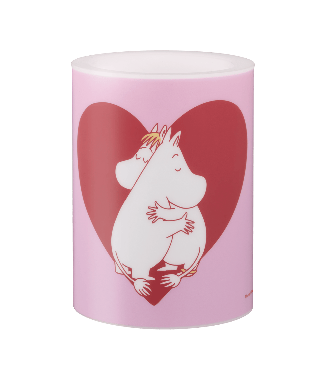 Mumitroldene LED-lys Hjerte 10cm - Dsignhouse