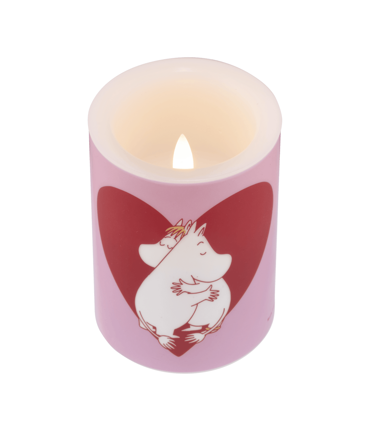 Mumitroldene LED-lys Hjerte 10cm - Dsignhouse