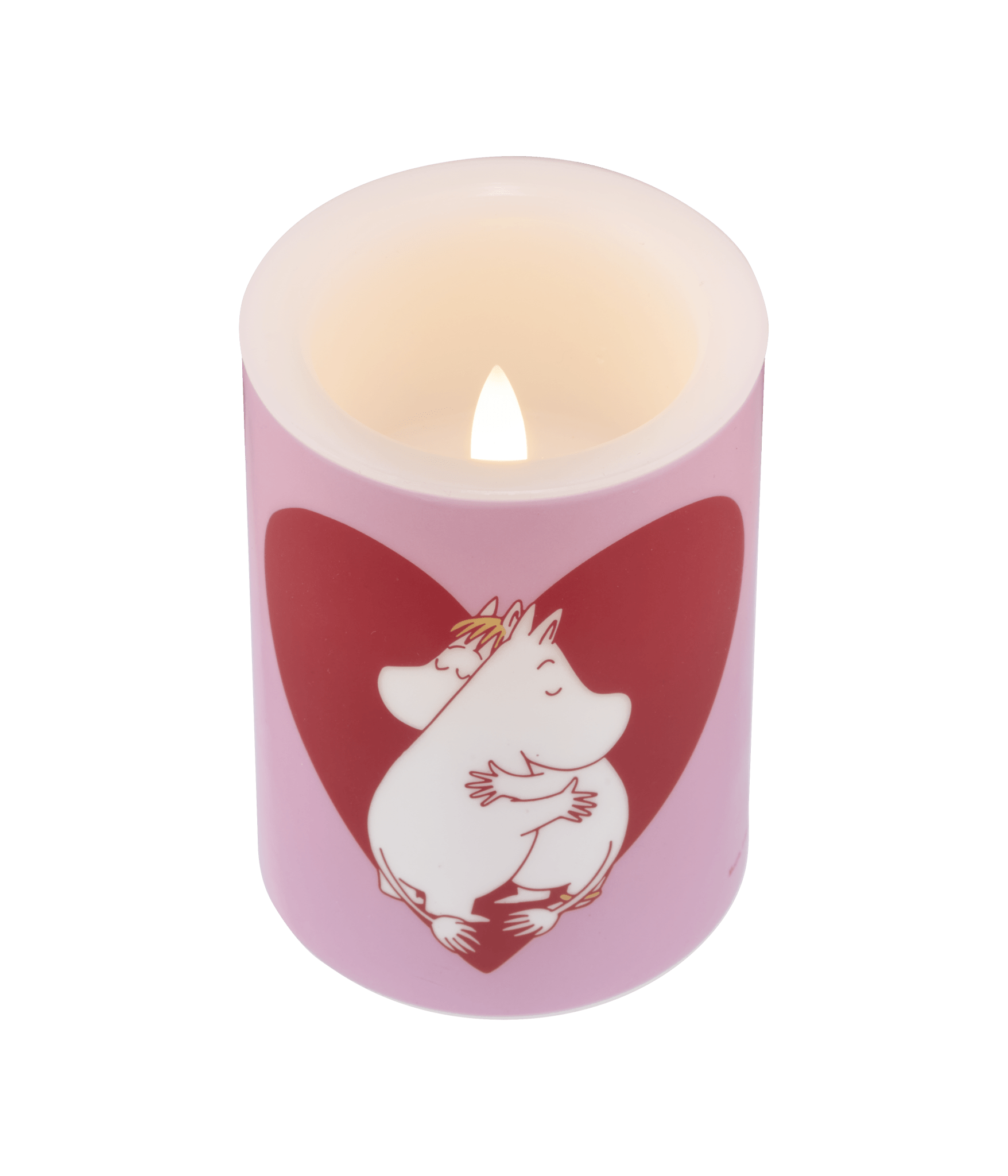 Mumitroldene LED-lys Hjerte 10cm - Dsignhouse