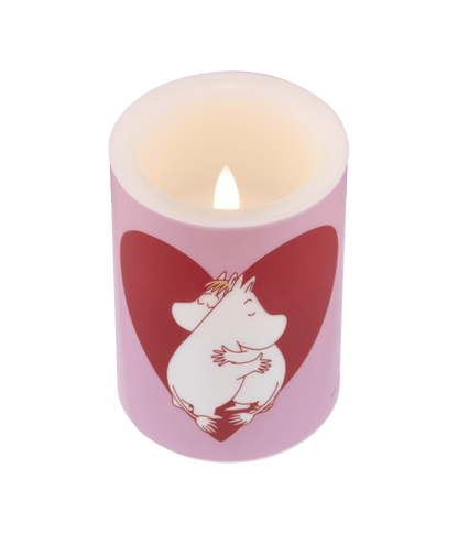 Mumitroldene LED-lys Hjerte 10cm - Dsignhouse