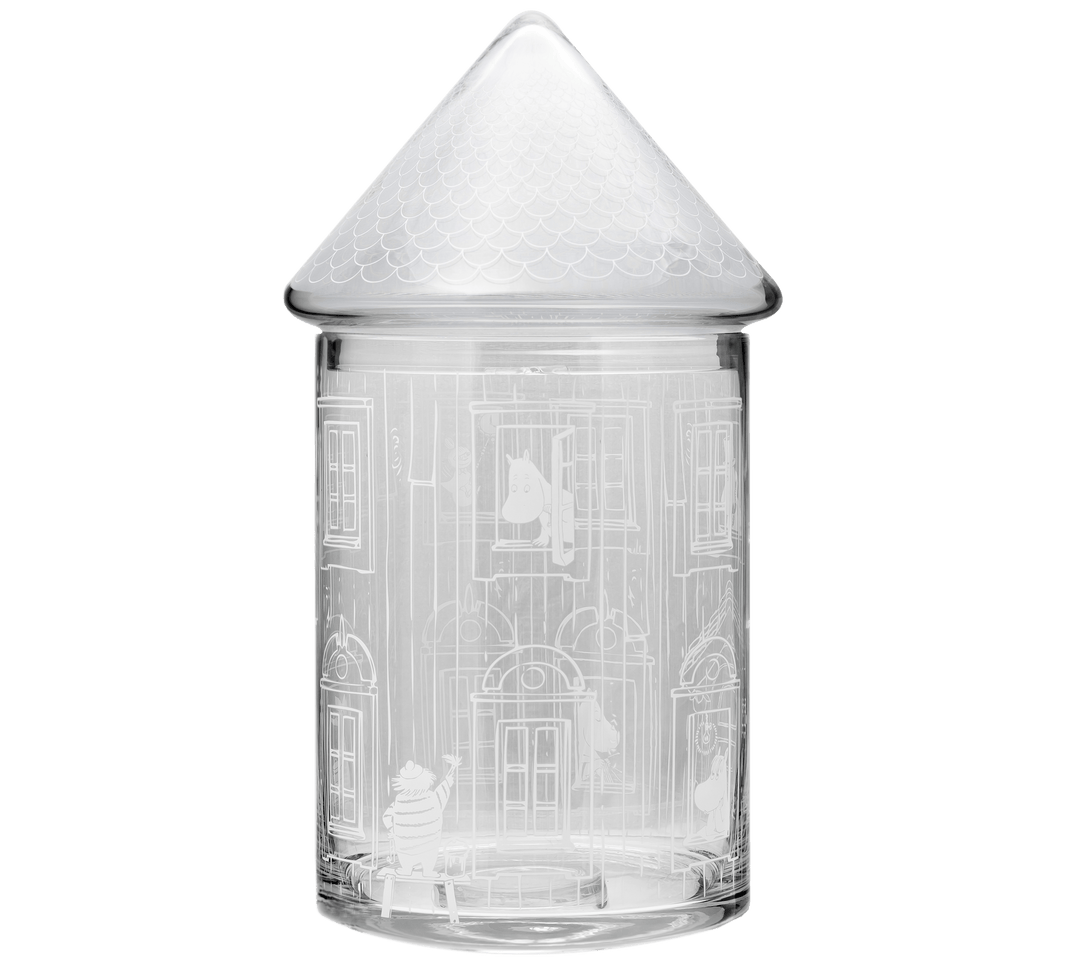 Mumitroldene Moomihouse glas krukke - Dsignhouse