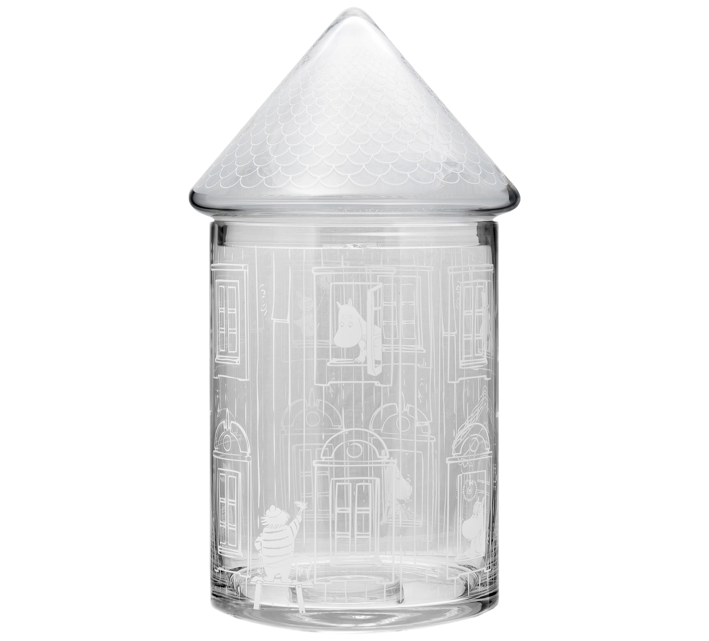 Mumitroldene Moomihouse glas krukke - Dsignhouse
