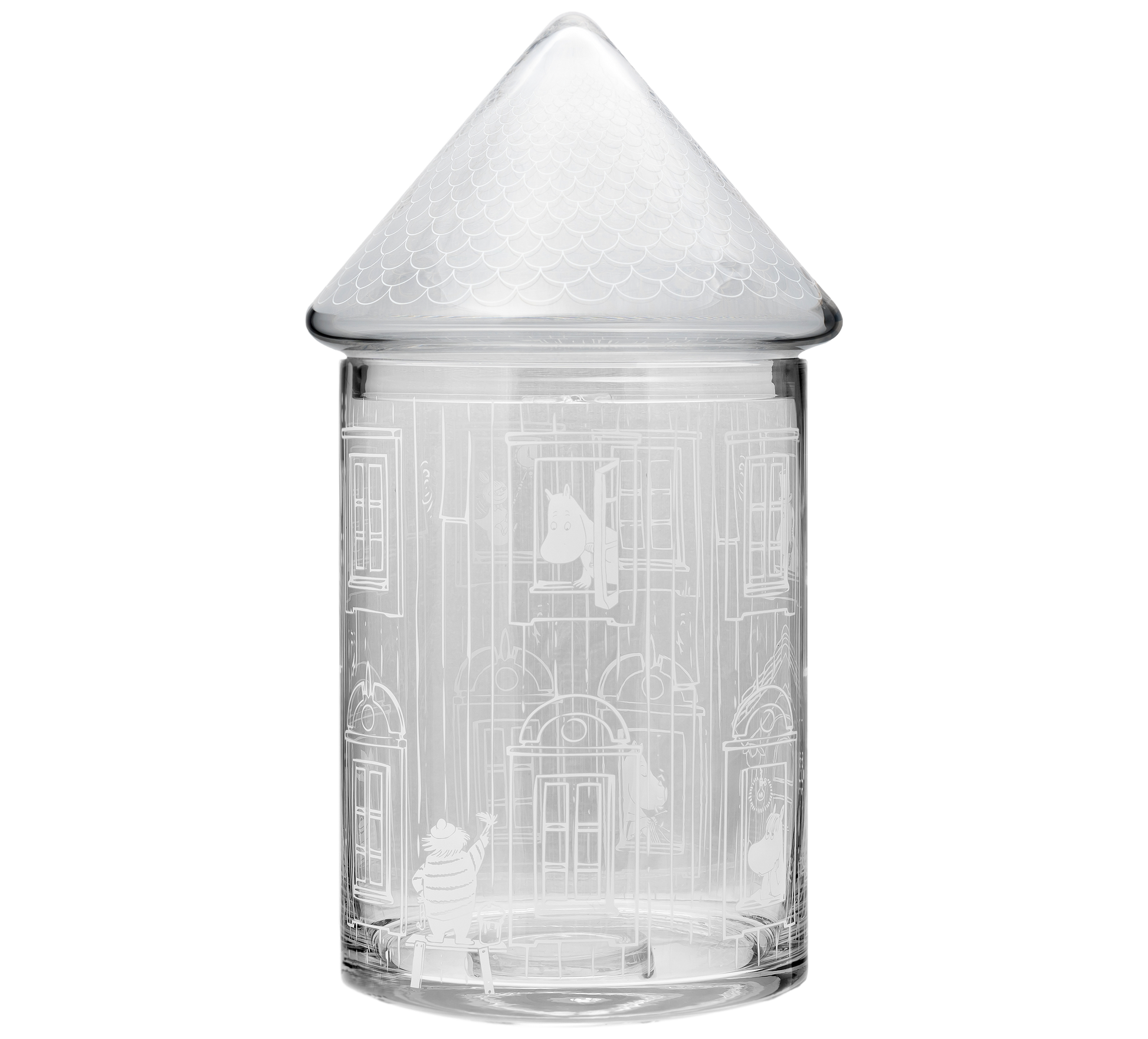 Mumitroldene Moomihouse glas krukke - Dsignhouse