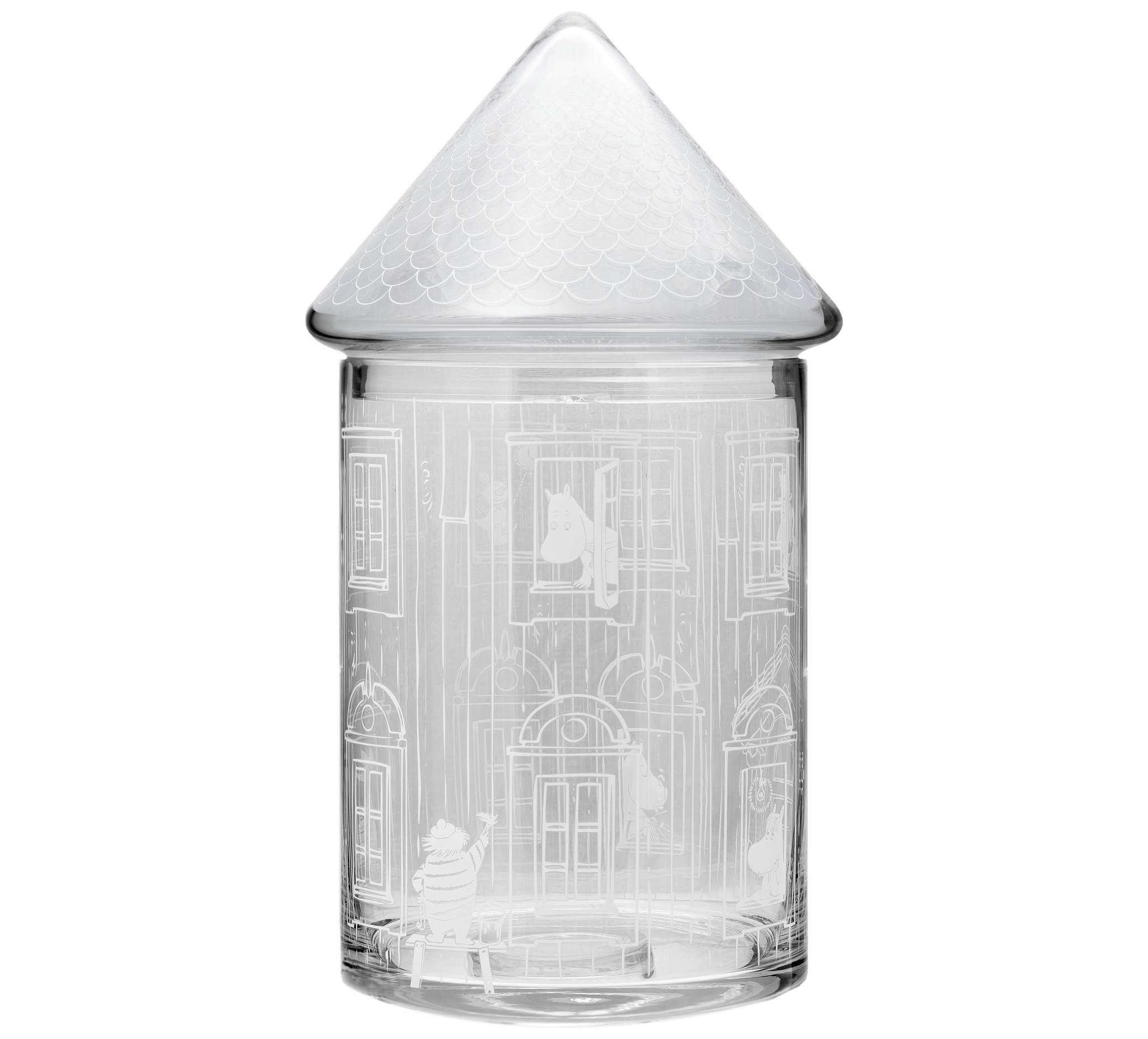 Mumitroldene Moomihouse glas krukke - Dsignhouse