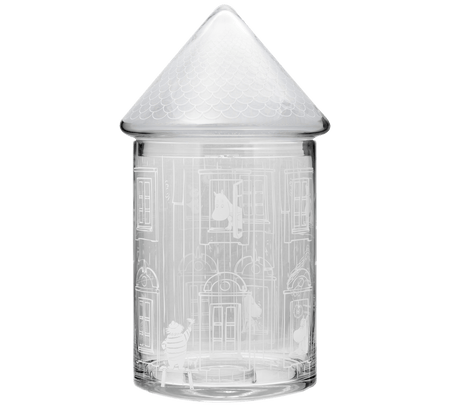 Mumitroldene Moomihouse glas krukke - Dsignhouse