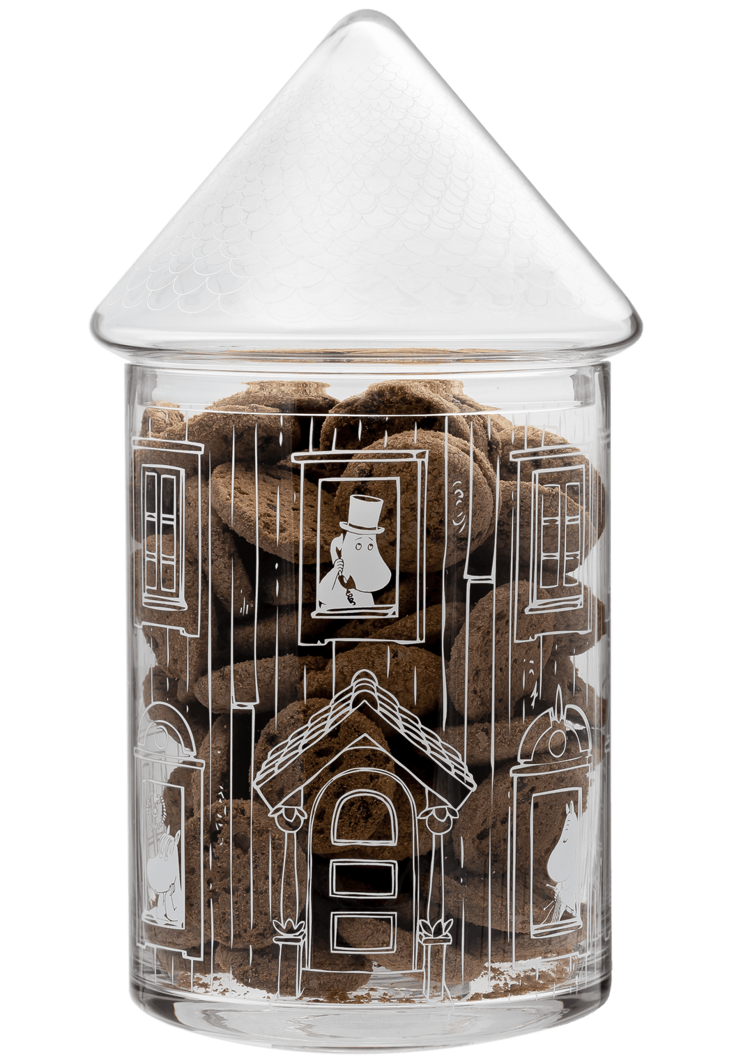 Mumitroldene Moomihouse glas krukke - Dsignhouse