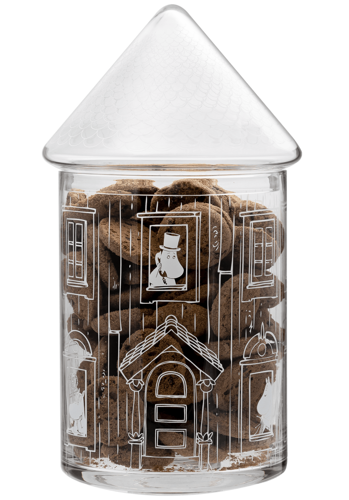 Mumitroldene Moomihouse glas krukke - Dsignhouse