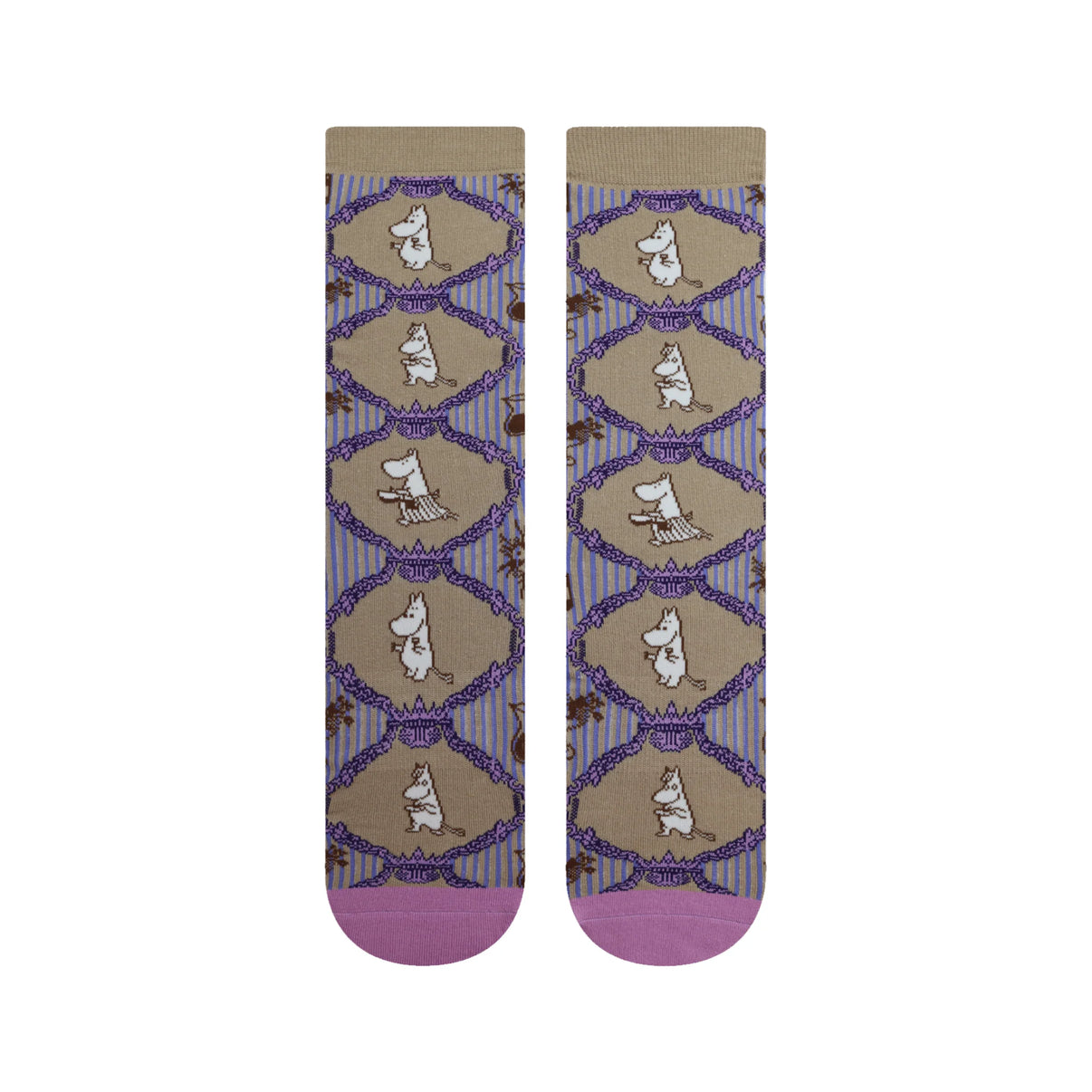 Mumitroldene Nvrlnd sokker, Celebration Lilac Crew - S/M - Dsignhouse