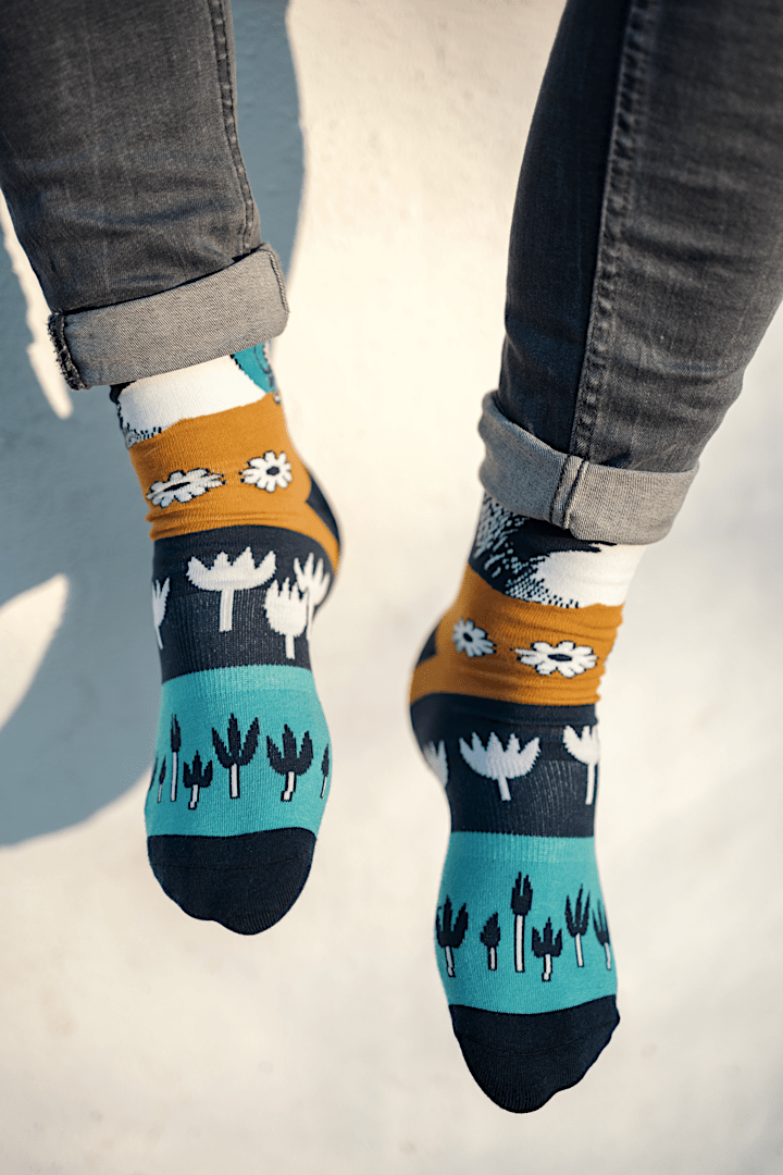 Mumitroldene Nvrlnd sokker, The Horse Crew S/M - Dsignhouse