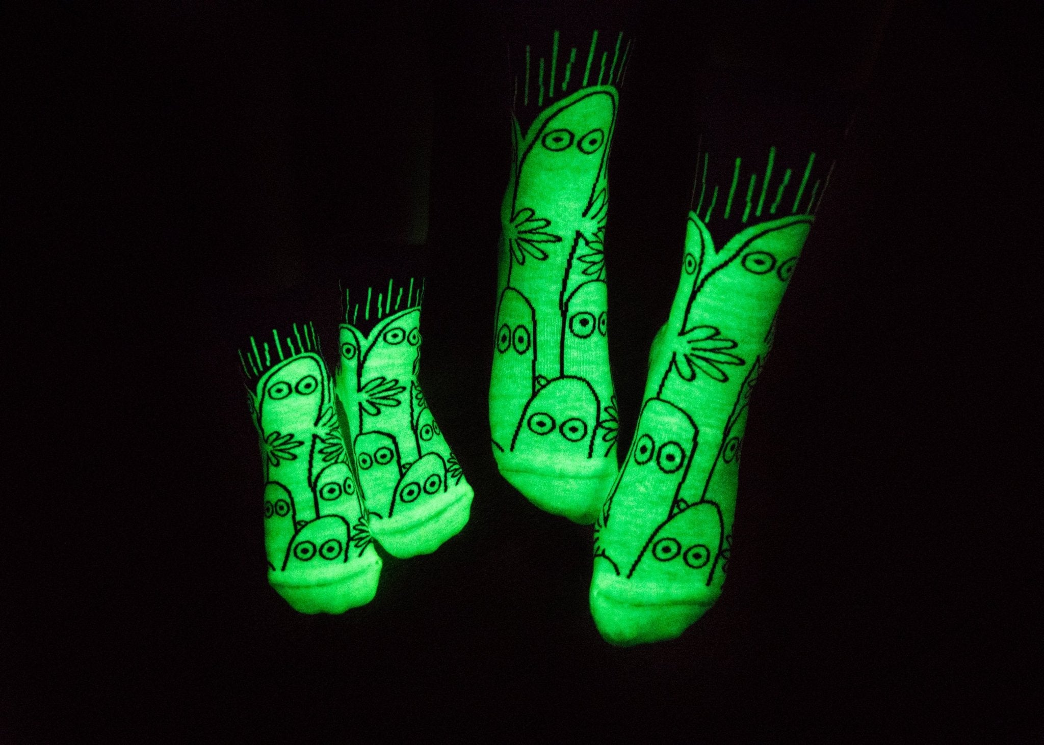 Mumitroldene Nvrlnd sokker, Hatti Glow Crew L/XL - Dsignhouse