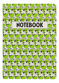 Mumitroldene Pop Art notesbog A5 grå - Dsignhouse
