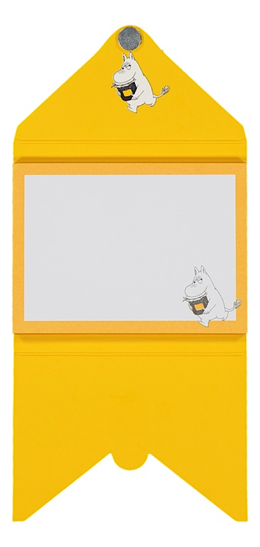 Mumitroldene Pop Art sticky notes gul - Dsignhouse