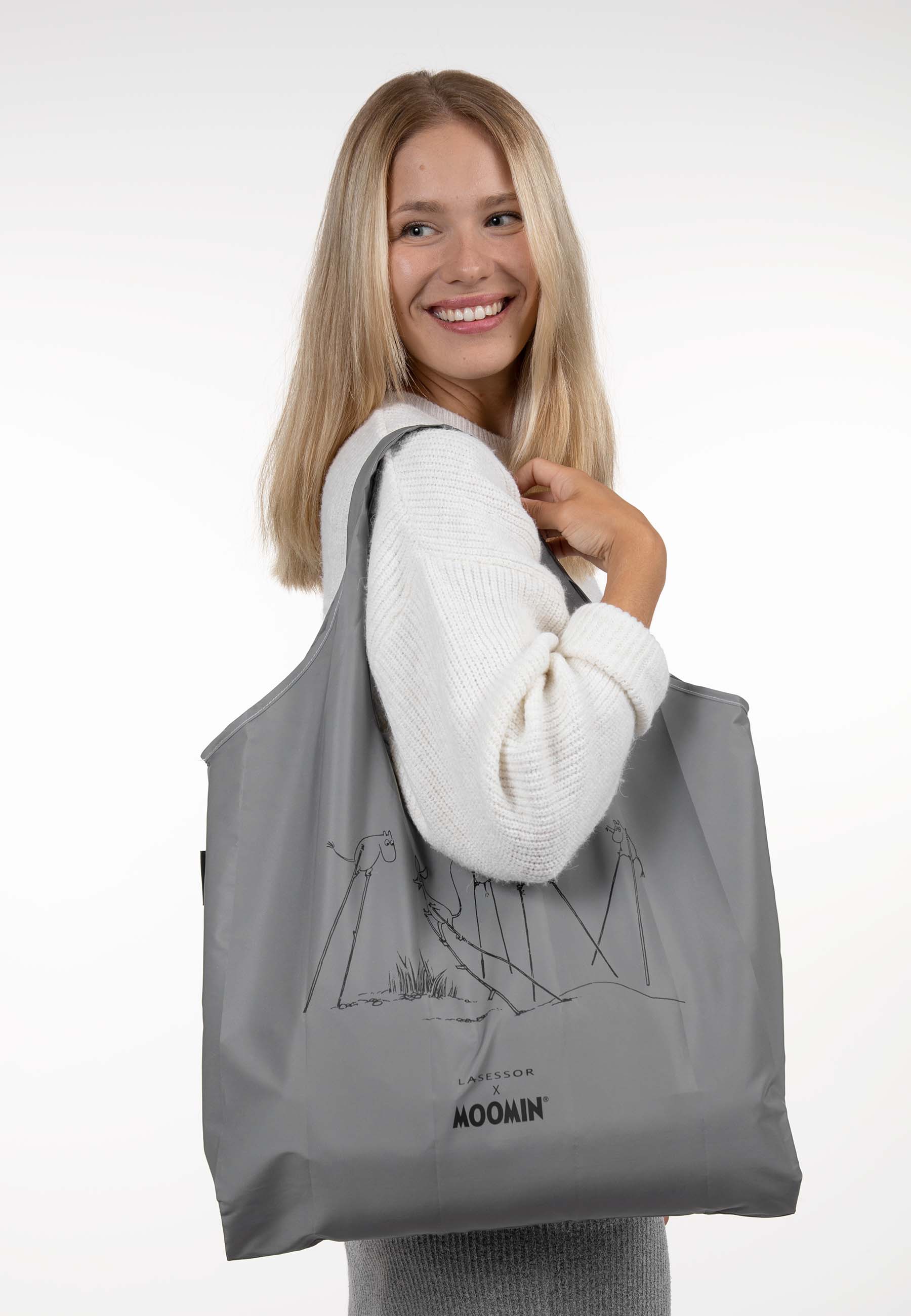 Mumitroldene Reflekterende Indkøbsnet - Multi-purpose 30L - Dsignhouse