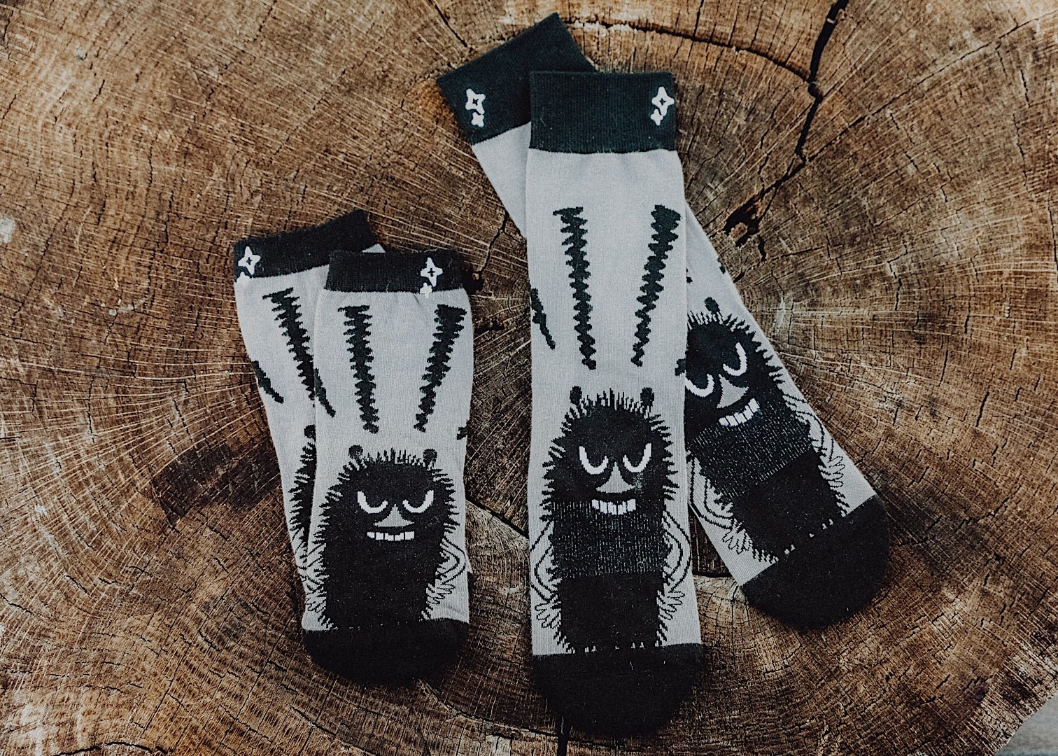 Mumitroldene Stinky børnesokker L - Dsignhouse