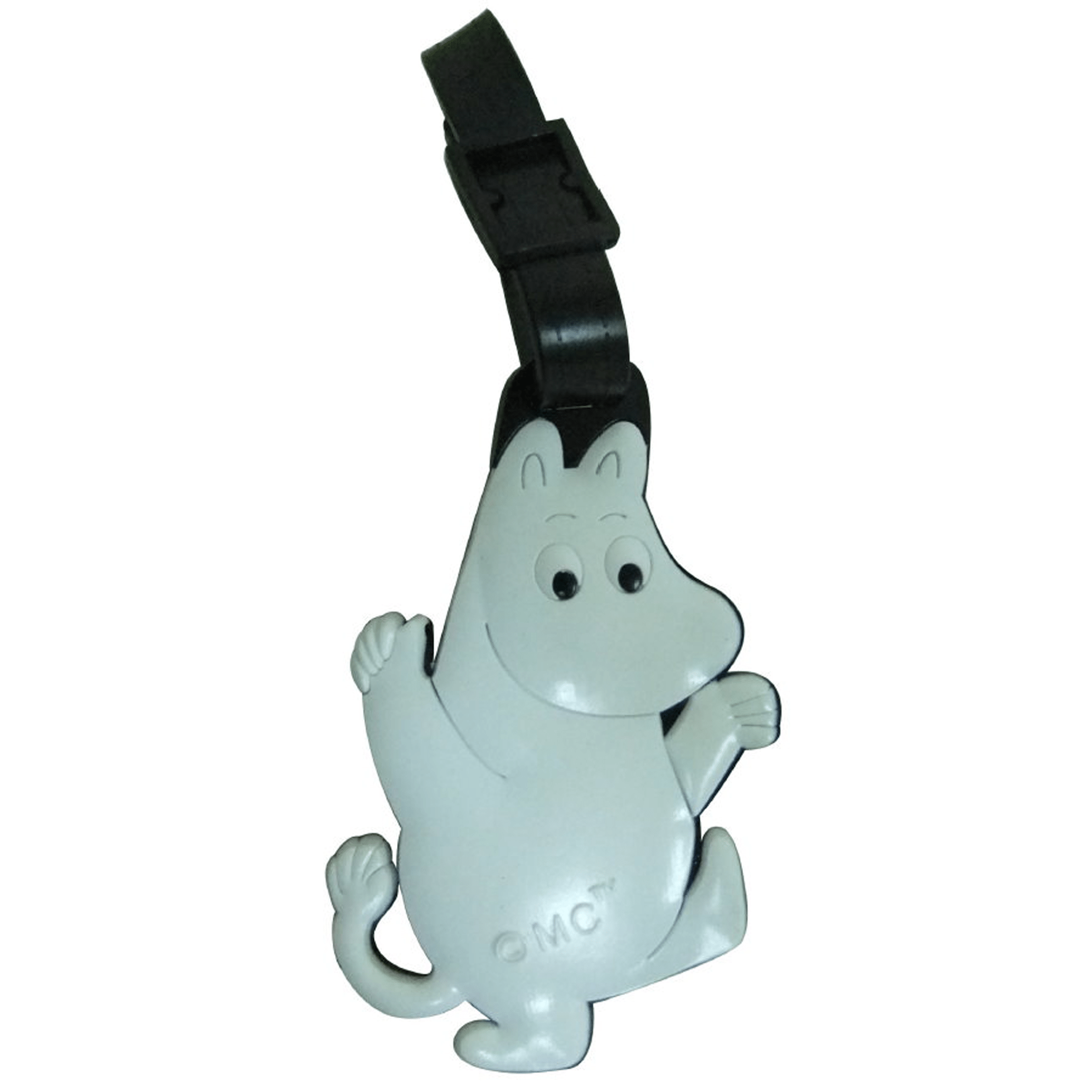 Moomin bagagemærke Mumitrolden.