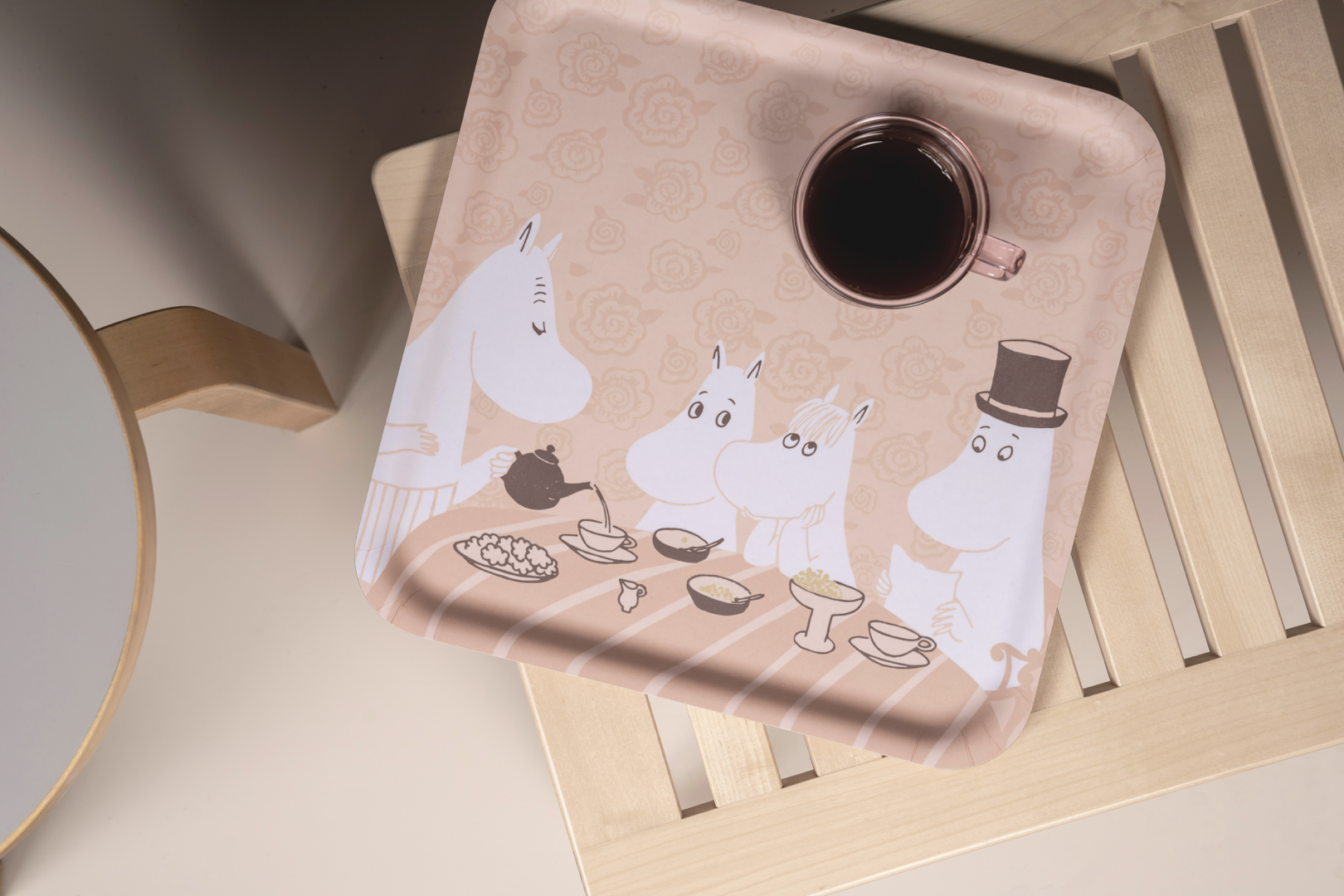 Mumitroldene bakke 33 x 33 cm - Coffee Time - Dsignhouse