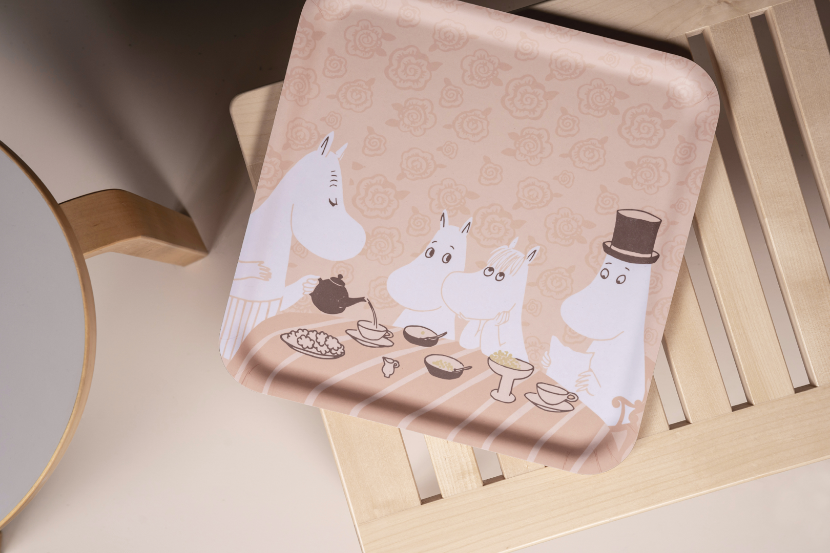 Mumitroldene bakke 33 x 33 cm - Coffee Time - Dsignhouse