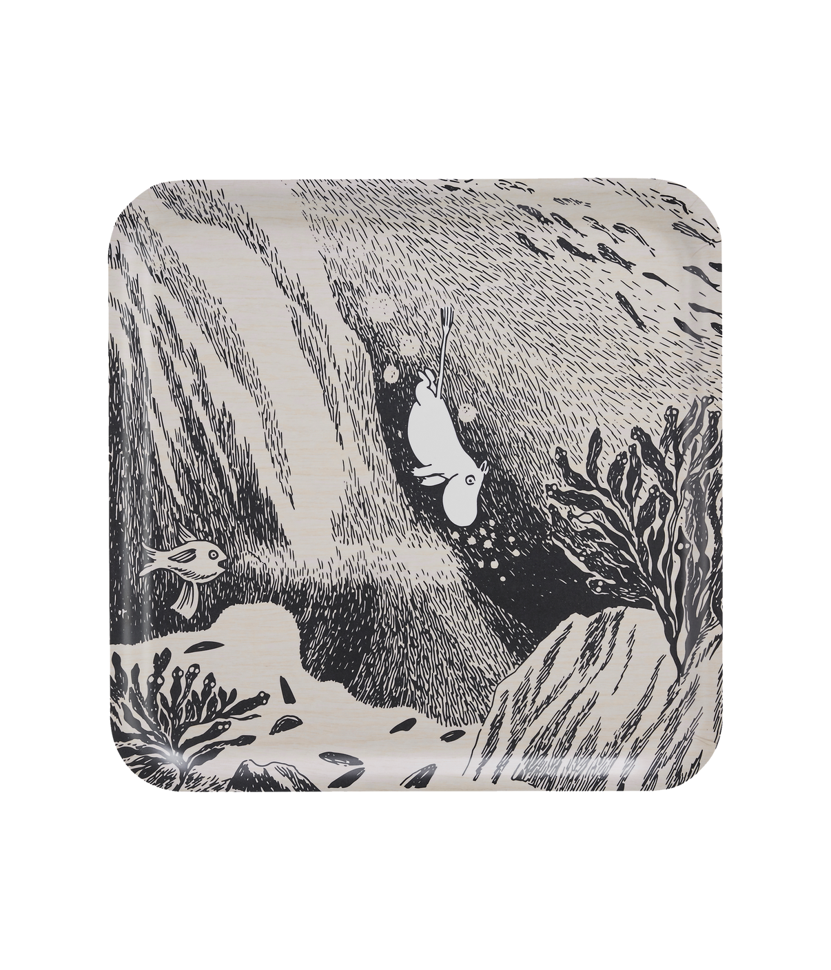 Mumitroldene bakke 33x33 cm The Dive - Dsignhouse