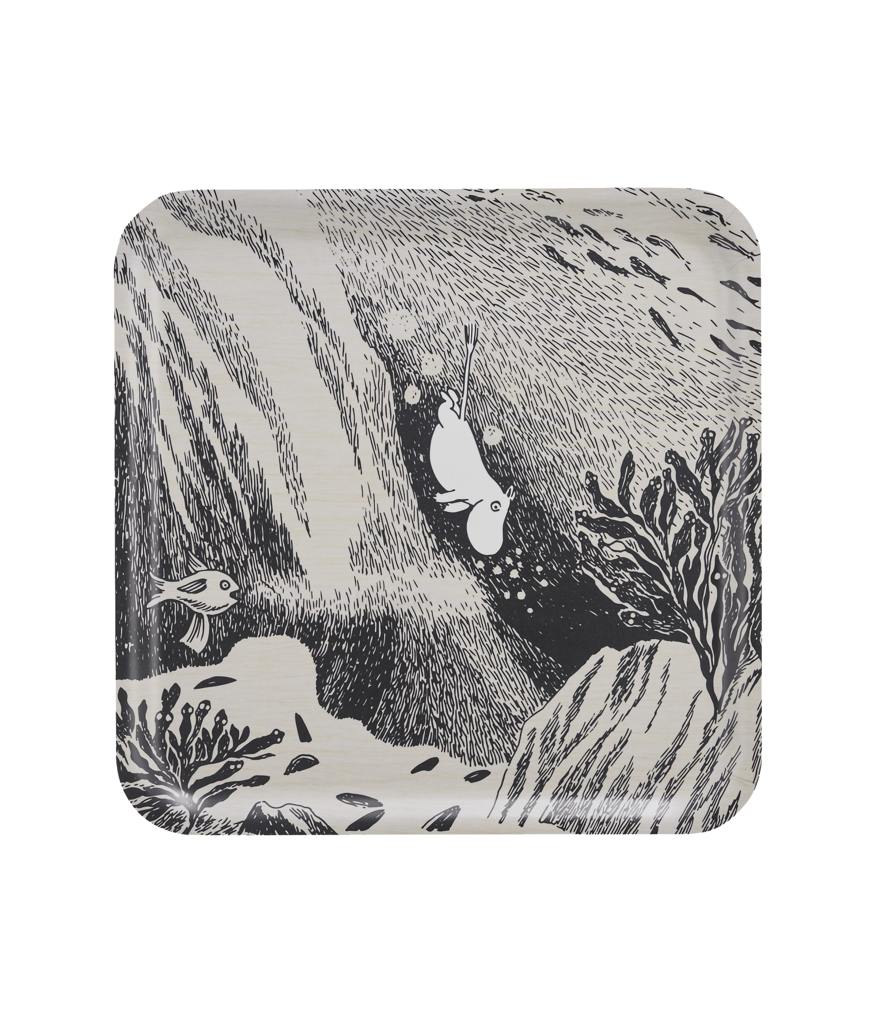 Mumitroldene bakke 33x33 cm The Dive - Dsignhouse