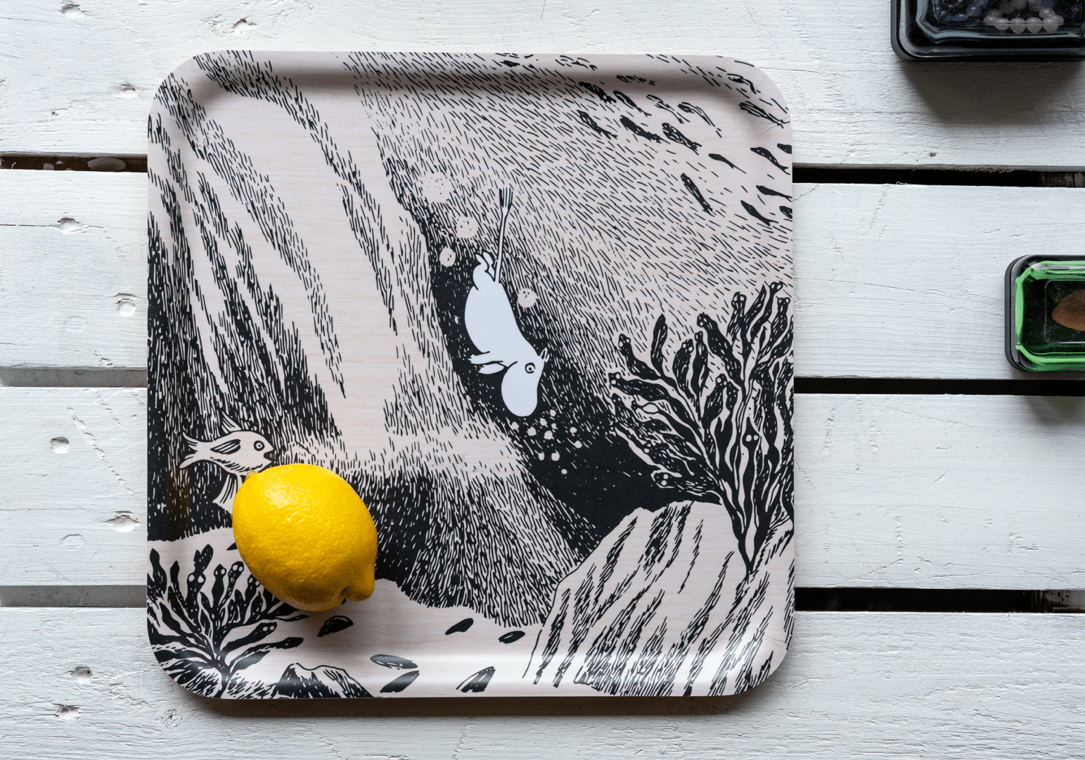 Mumitroldene bakke 33x33 cm The Dive - Dsignhouse