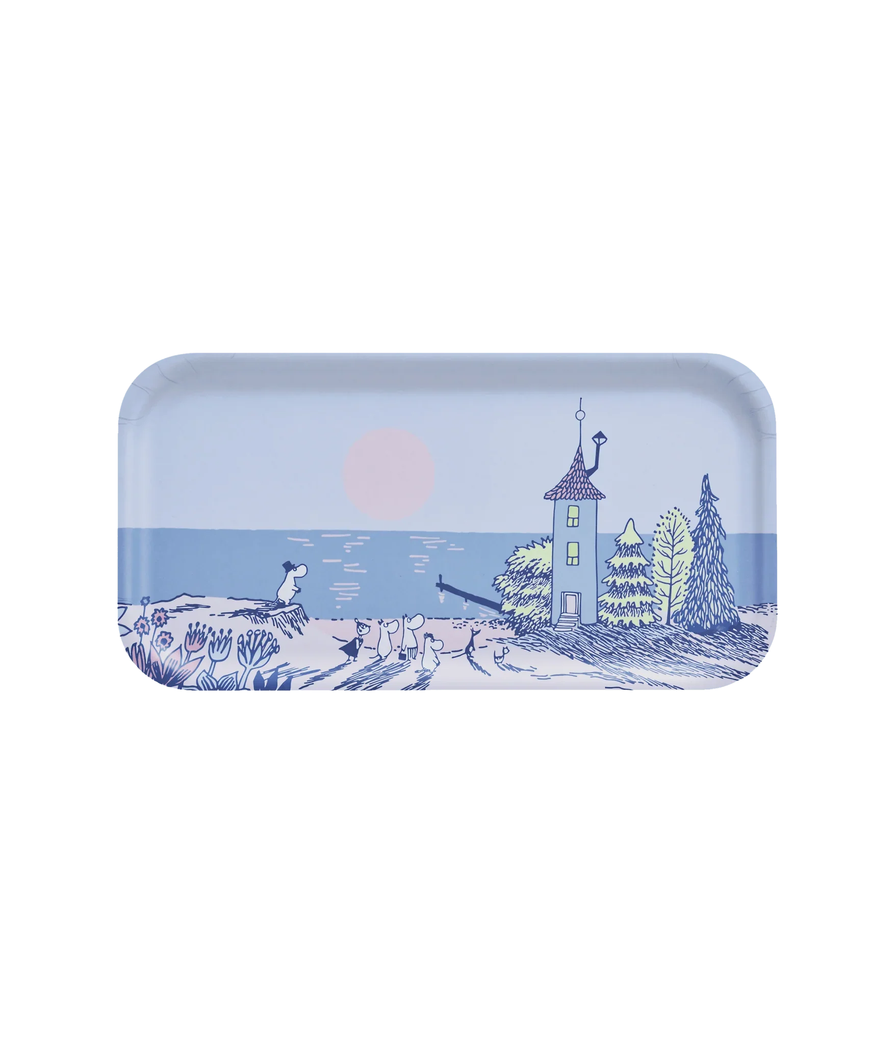 Mumitroldene bakke 43x22 cm Sunset - Dsignhouse