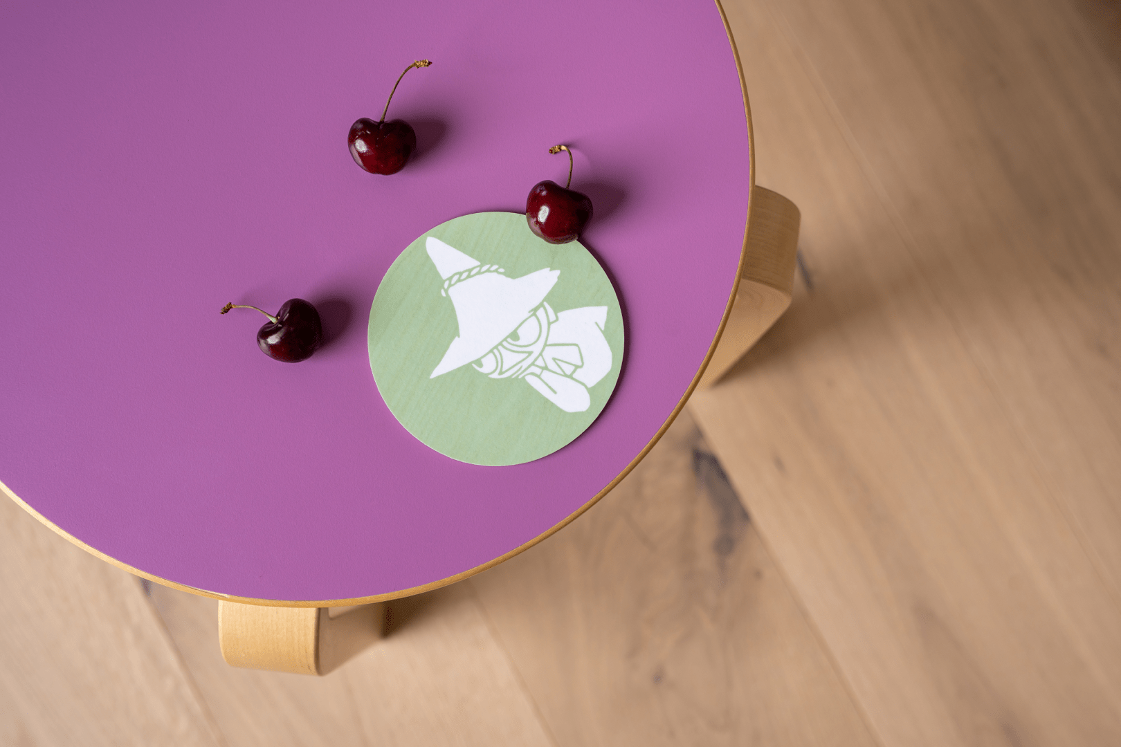 Mumitroldene coaster 10 cm - Snusmumrikken - Dsignhouse