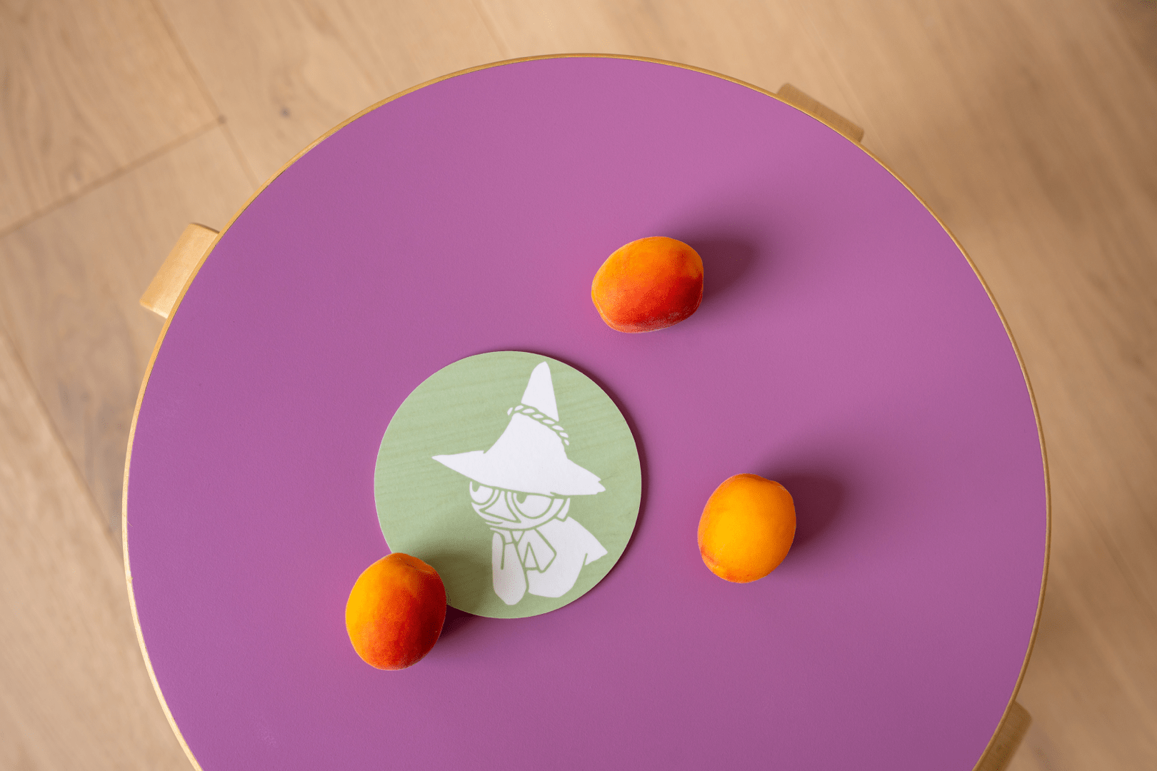 Mumitroldene coaster 10 cm - Snusmumrikken - Dsignhouse