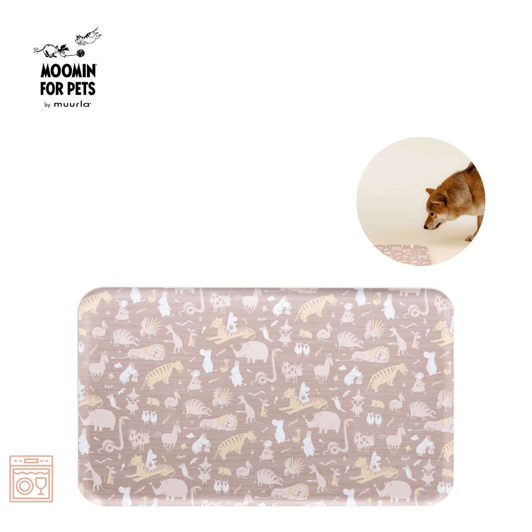 Mumitroldene dækkeserviet af krydsfiner 50 x 29,5 cm - beige - Dsignhouse