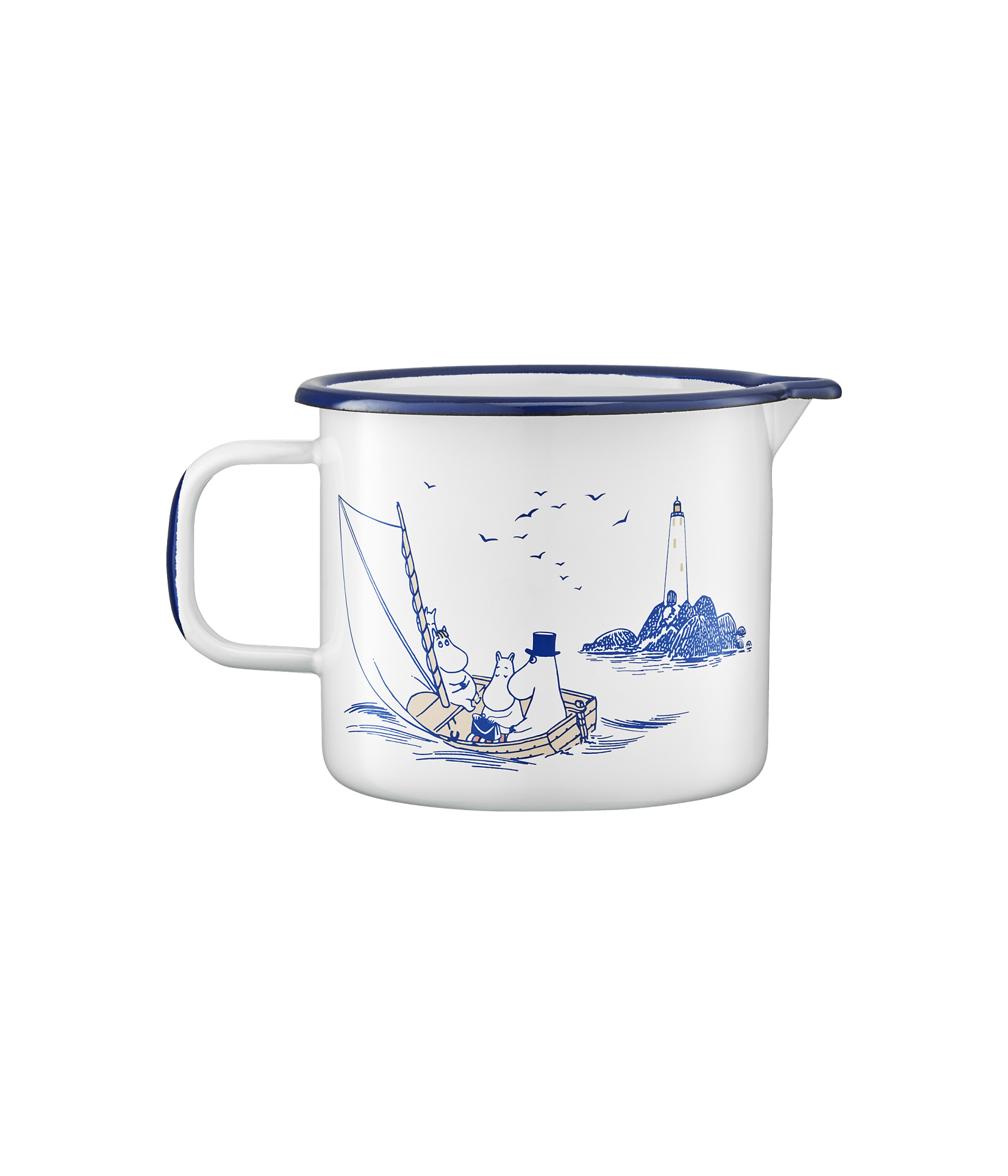 Moomin emaljekande 1,3 l - Sailors.
