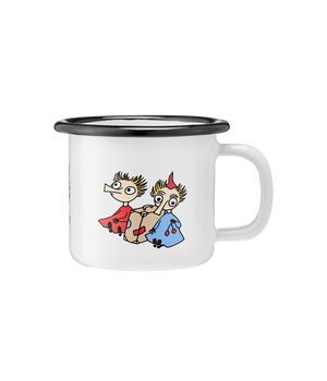 Mumitroldene emaljekrus 1,5 dl - Thingumy & Bob - Dsignhouse