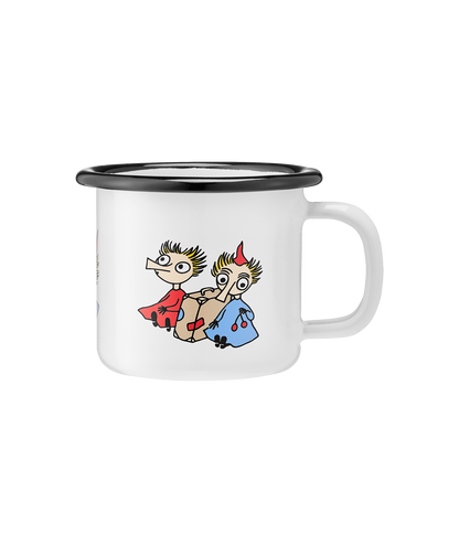 Mumitroldene emaljekrus 1,5 dl - Thingumy & Bob - Dsignhouse